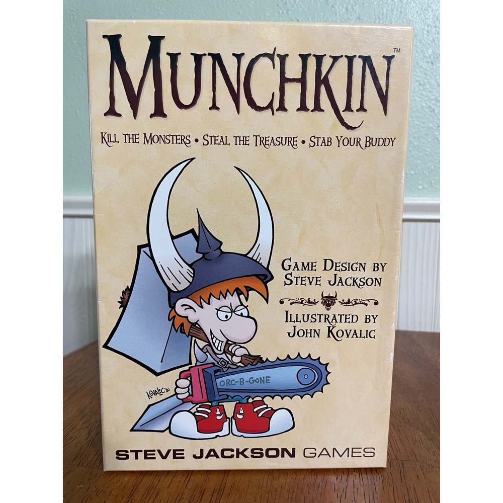 Original Munchkin 1st Edition Base Set First Edition 22nd Printing 2011